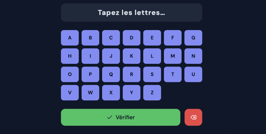 Clavier orthographique